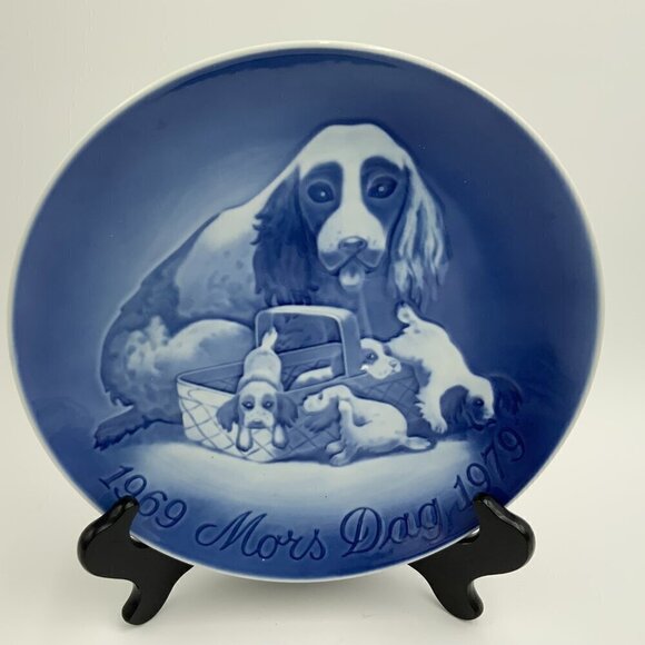Mors Dag 1969-1979 9" Plate, B & G/Bing & Grondahl, Denmark (Used/EUC) - Picture 1 of 4